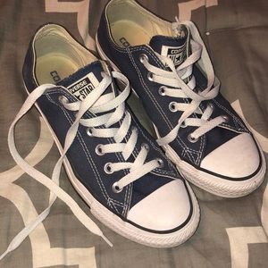 Navy converse